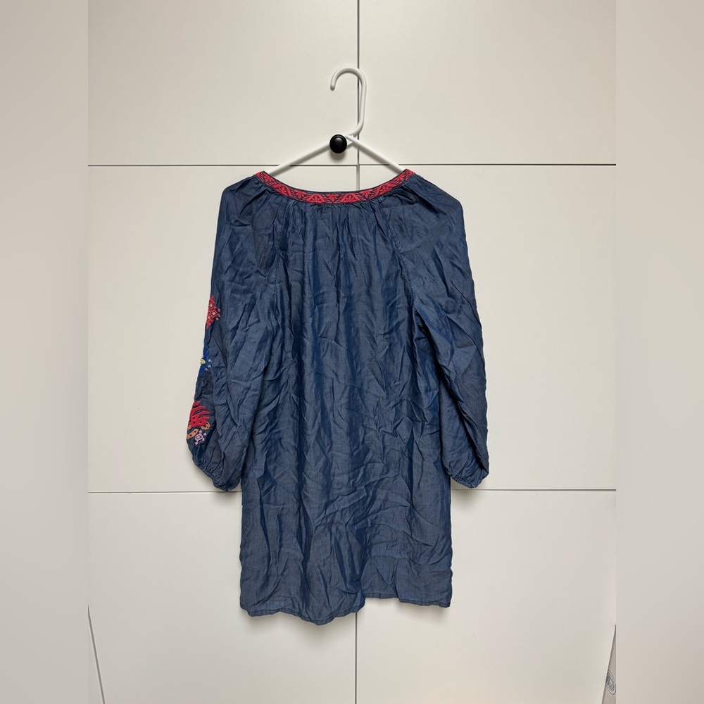 Tommy Bahama Women’s Embroidered Tunic Swim Coverup. Size XXS. - Picture 2 of 4